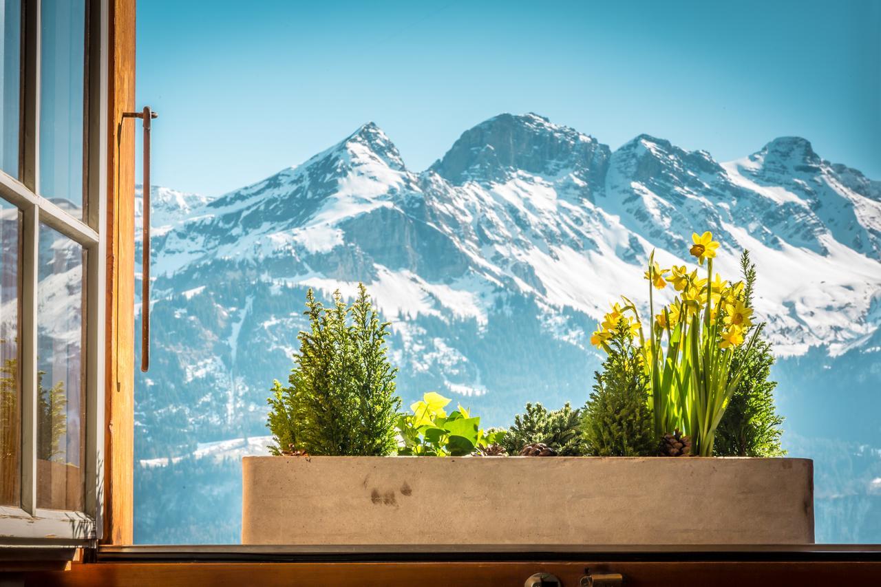 Hotel Gasthaus Brünig Kulm Brunig Pass Exterior foto