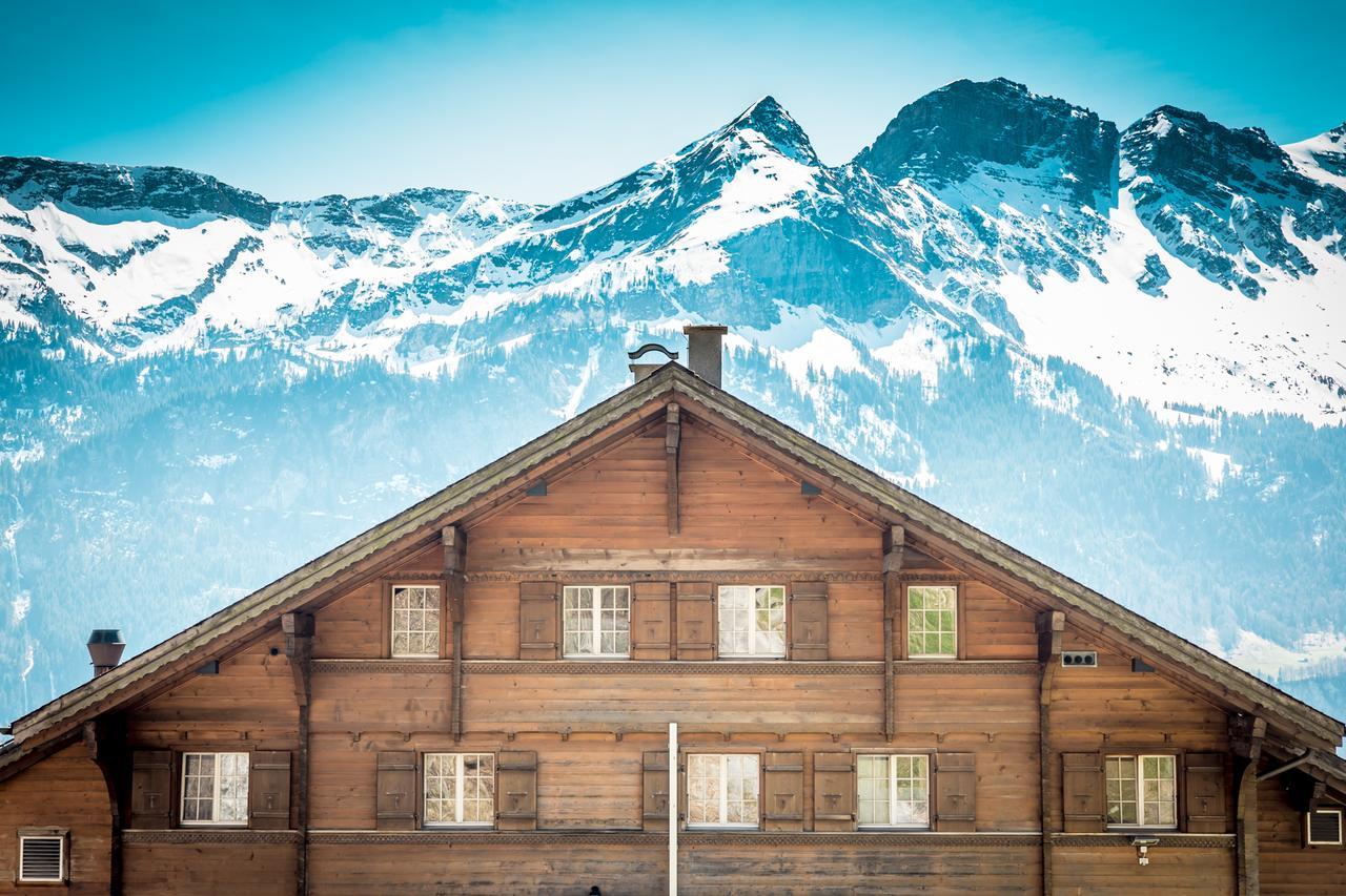 Hotel Gasthaus Brünig Kulm Brunig Pass Exterior foto