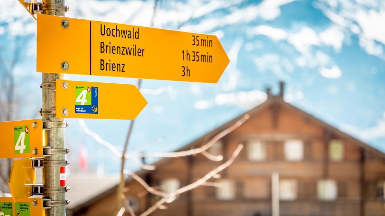 Hotel Gasthaus Brünig Kulm Brunig Pass Exterior foto